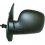 Retrovisore meccanico nero per RENAULT KANGOO dal 2007 al 2013 lato sinistro guidatore