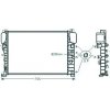 Radiatore acqua per MERCEDES-BENZ E dal 2002 al 2006