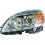 Proiettore per MERCEDES-BENZ C W204 dal 2007 al 2011 lato sinistro guidatore