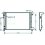 Radiatore acqua per PEUGEOT 106 dal 1996 al 2003