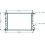 Radiatore acqua per FORD FIESTA MK IV dal 1999 al 2002