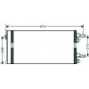 Condensatore per FIAT DUCATO dal 2006 al 2014