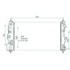 Radiatore acqua per CHEVROLET - DAEWOO CRUZE dal 2012