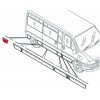 Modanatura parafango posteriore lato posteriore per CITROEN JUMPER dal 2002 al 2006 lato sinistro guidatore
