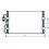 Condensatore per CITROEN JUMPY dal 1995 al 2003