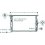 Radiatore acqua per BMW 3 E90 dal 2005 al 2008