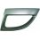 Modanatura paraurto anteriore argento per RENAULT SCENIC dal 2009 al 2012 lato sinistro guidatore