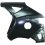 Parafango posteriore per HYUNDAI iX35 dal 2010 al 2013 lato sinistro guidatore