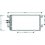 Condensatore per VOLKSWAGEN TRANSPORTER T4 CARAVELLE dal 1996 al 2003
