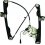 Alzacristallo elettr anteriore 5 porte per FORD FOCUS dal 2001 al 2004 lato sinistro guidatore