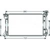 Radiatore acqua per TOYOTA AVENSIS dal 2003 al 2006