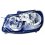 Proiettore per VOLKSWAGEN GOLF  VI dal 2008 al 2012 lato sinistro guidatore