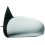 Retrovisore meccanico verniciabile per OPEL TIGRA dal 1994 al 2001 lato sinistro guidatore