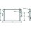 Radiatore acqua per IVECO DAILY dal 2000 al 2006