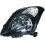 Proiettore nero per SUZUKI SWIFT dal 2005 al 2007 lato destro passeggero