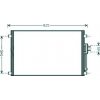 Condensatore per CHRYSLER - DODGE VOYAGER dal 2001 al 2004