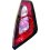 Fanale posteriore cornice interna rossa $portalampada a incastro per FIAT PUNTO dal 2009 al 2012 lato destro passeggero
