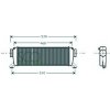 Intercooler per MERCEDES-BENZ A W168 dal 2001 al 2004