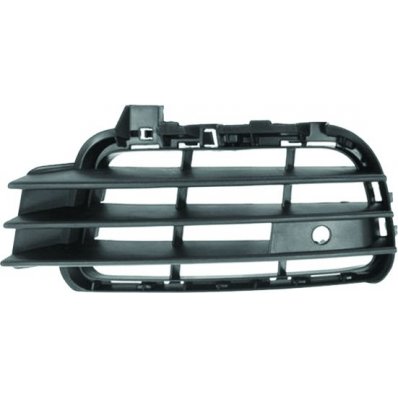 Griglia laterale paraurto con fori sensore per VOLKSWAGEN TOUAREG dal 2010 al 2014 lato sinistro guidatore Codice OEM 7P68546619B9