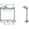 Radiatore acqua per SUZUKI WAGON R+ dal 2000 al 2008