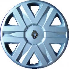 Coppa ruota diametro 13 logo cromato per RENAULT TWINGO dal 1998 al 2007