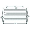 Intercooler per CITROEN C5 dal 2008