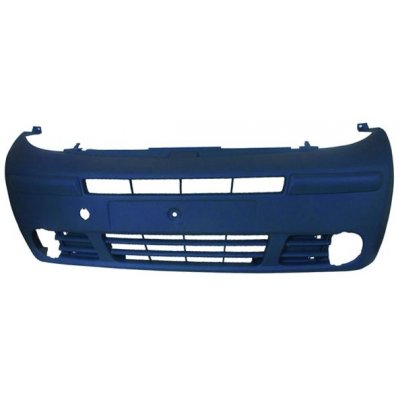 Paraurto anteriore nero con fori fendinebbia per NISSAN PRIMASTAR dal 2002 al 2006 Codice OEM 7700313259