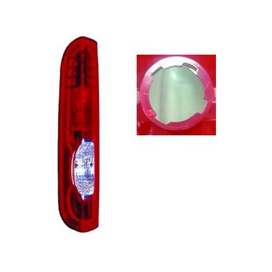 Fanale posteriore furgone attacco lampada 4 alette per RENAULT TRAFIC dal 2006 al 2014 lato sinistro guidatore Codice OEM 8200336835