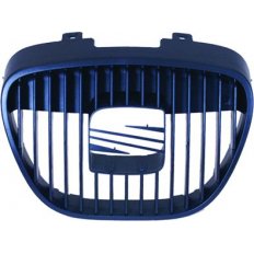 Griglia radiatore centrale bordo nero per SEAT IBIZA dal 2001 al 2008