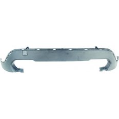 Paraurto anteriore nero inferiore per BMW X1 E84 dal 2009 al 2012