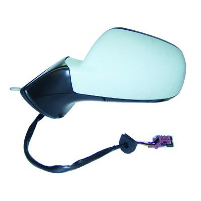 Retrovisore elettrico verniciabile per PEUGEOT 407 dal 2004 al 2010 lato sinistro guidatore Codice OEM 8149VF