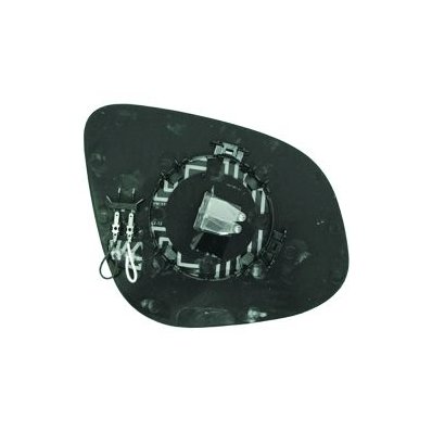 Piastra specchio retrovisore termica per RENAULT KANGOO dal 2013 lato sinistro guidatore Codice OEM 963664943R