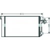 Condensatore per VOLKSWAGEN TRANSPORTER T5 dal 2003 al 2009