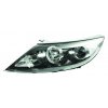 Proiettore nero 09-10-02-14 per KIA SPORTAGE dal 2010 al 2015 lato sinistro guidatore