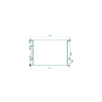 Radiatore acqua per KIA SOUL dal 2012 al 2014 Codice OEM 253103X011
