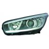 Proiettore nero 5 porte GT Line per KIA CEE'D dal 2012 al 2015 lato sinistro guidatore