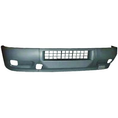 Paraurto anteriore nero con fori fendinebbia per IVECO DAILY dal 2000 al 2006 Codice OEM 500333905