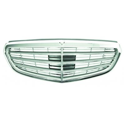 Griglia radiatore mod. exclusive argento per MERCEDES-BENZ E dal 2013 al 2016 Codice OEM A2128801383