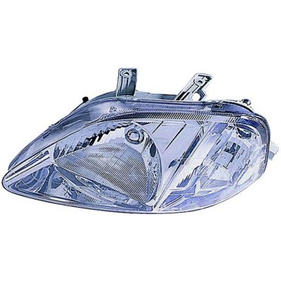 Proiettore per HONDA CIVIC dal 1999 al 2001 lato sinistro guidatore Codice OEM 04336S04417