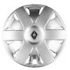 Coppa ruota diametro 14 logo cromato per RENAULT CLIO dal 2001 al 2005