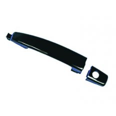 Maniglia esterna anteriore sx c-foro nottolino nera per OPEL ANTARA dal 2006 al 2010