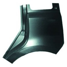 Parafango posteriore senza longherone per FIAT PANDA dal 2003 al 2011 lato sinistro guidatore