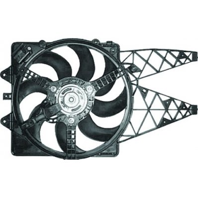 Elettroventola 1.4 - 1.6 per FIAT PUNTO dal 2009 al 2012 Codice OEM 50548819