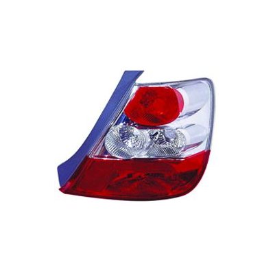 Fanale posteriore per HONDA CIVIC 3 PORTE dal 2003 al 2005 lato destro passeggero Codice OEM 33501S5SG31
