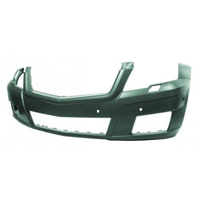 Paraurto anteriore verniciabile con fori lavafari e fori sensore per MERCEDES-BENZ GLK X204 dal 2008 al 2012 Codice OEM A20488045409999