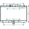 Radiatore acqua per FIAT SEDICI dal 2006 al 2009