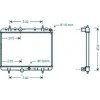 Radiatore acqua per CITROEN C4 dal 2008 al 2010
