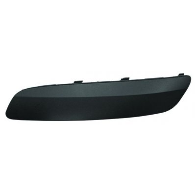 Modanatura paraurto anteriore per vetture senza lavafari per VOLKSWAGEN GOLF  V dal 2007 al 2009 lato sinistro guidatore Codice OEM 1K0807717BGRU
