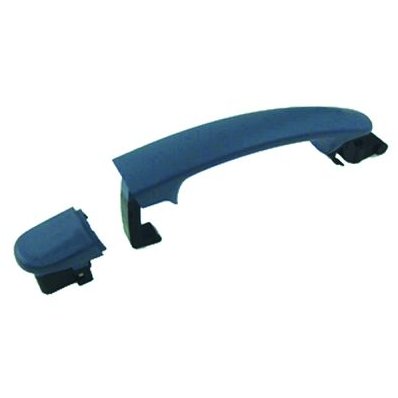 Maniglia esterna anteriore dx-posteriore dx-sx s-foro nottolino verniciabile per VOLKSWAGEN POLO dal 2009 al 2014 Codice OEM 5N0839167BGRU