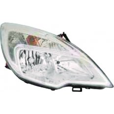 Proiettore cromato per OPEL MERIVA dal 2010 al 2014 lato destro passeggero
